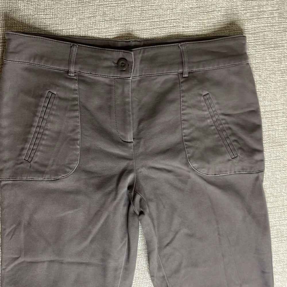 ⭐️ Reitmans light brown cropped pants - size 12P - Picture 2 of 7
